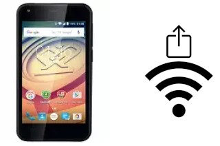 So generieren Sie einen QR-Code mit dem Wifi-Passwort auf einem Prestigio Wize L3