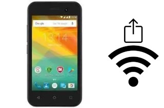 So generieren Sie einen QR-Code mit dem Wifi-Passwort auf einem Prestigio Wize R3