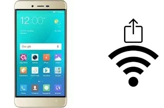 So generieren Sie einen QR-Code mit dem Wifi-Passwort auf einem QMobile J7 Pro