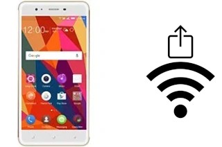 So generieren Sie einen QR-Code mit dem Wifi-Passwort auf einem QMobile Noir LT750