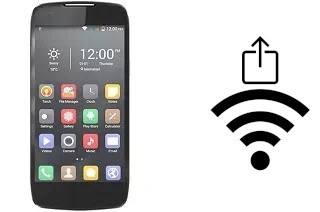 So generieren Sie einen QR-Code mit dem Wifi-Passwort auf einem QMobile Linq X70