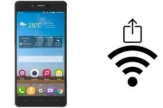 So generieren Sie einen QR-Code mit dem Wifi-Passwort auf einem QMobile Noir M300