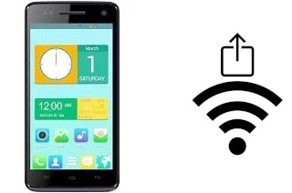 So generieren Sie einen QR-Code mit dem Wifi-Passwort auf einem QMobile Noir i9