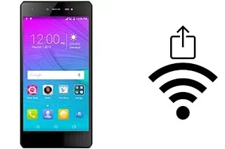 So generieren Sie einen QR-Code mit dem Wifi-Passwort auf einem QMobile Noir Z10