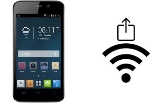 So generieren Sie einen QR-Code mit dem Wifi-Passwort auf einem QMobile Noir X35