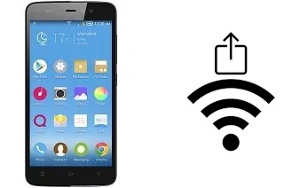 So generieren Sie einen QR-Code mit dem Wifi-Passwort auf einem QMobile Noir X450