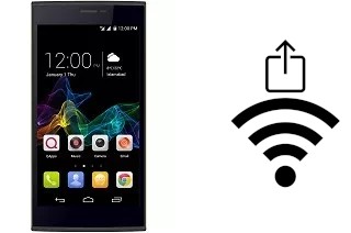 So generieren Sie einen QR-Code mit dem Wifi-Passwort auf einem QMobile Noir Z8 Plus