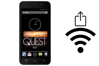 So generieren Sie einen QR-Code mit dem Wifi-Passwort auf einem Qumo QUEST 455