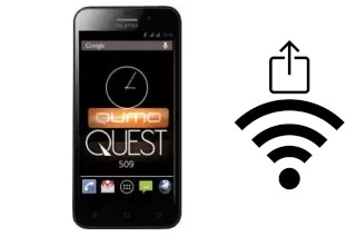 So generieren Sie einen QR-Code mit dem Wifi-Passwort auf einem Qumo QUEST 509