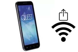 So generieren Sie einen QR-Code mit dem Wifi-Passwort auf einem Qumo QUEST 574