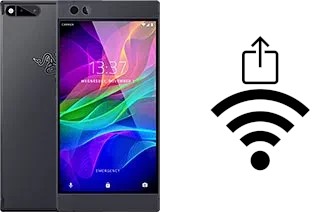 So generieren Sie einen QR-Code mit dem Wifi-Passwort auf einem Razer Phone