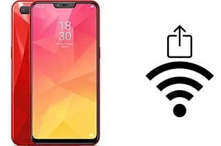 So generieren Sie einen QR-Code mit dem Wifi-Passwort auf einem Realme 2