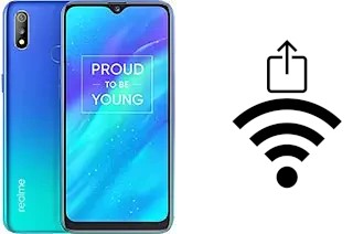 So generieren Sie einen QR-Code mit dem Wifi-Passwort auf einem Realme 3