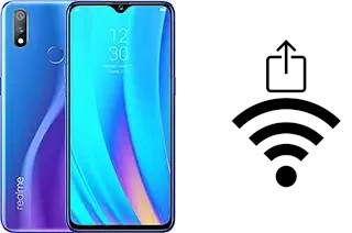 So generieren Sie einen QR-Code mit dem Wifi-Passwort auf einem Realme 3 Pro