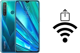 So generieren Sie einen QR-Code mit dem Wifi-Passwort auf einem Realme Q