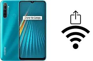 So generieren Sie einen QR-Code mit dem Wifi-Passwort auf einem Realme 5i