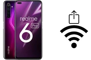 So generieren Sie einen QR-Code mit dem Wifi-Passwort auf einem Realme 6 Pro