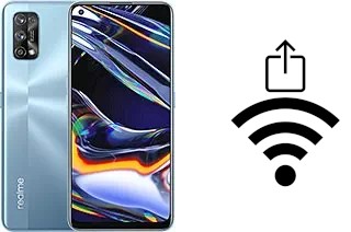 So generieren Sie einen QR-Code mit dem Wifi-Passwort auf einem Realme 7 Pro