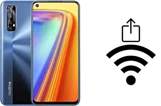 So generieren Sie einen QR-Code mit dem Wifi-Passwort auf einem Realme 7