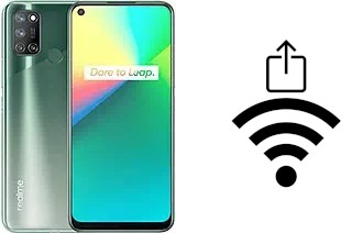 So generieren Sie einen QR-Code mit dem Wifi-Passwort auf einem Realme 7i