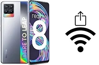 So generieren Sie einen QR-Code mit dem Wifi-Passwort auf einem Realme 8