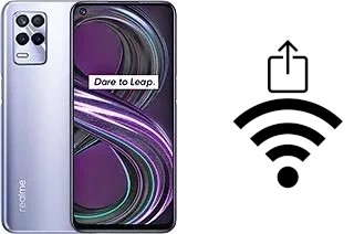 So generieren Sie einen QR-Code mit dem Wifi-Passwort auf einem Realme 8s 5G