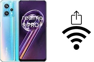 So generieren Sie einen QR-Code mit dem Wifi-Passwort auf einem Realme 9 Pro+