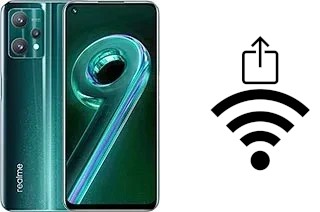 So generieren Sie einen QR-Code mit dem Wifi-Passwort auf einem Realme 9 Pro