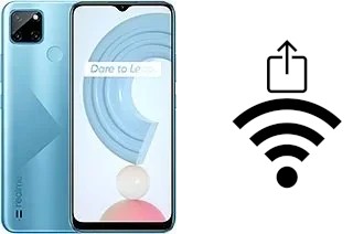 So generieren Sie einen QR-Code mit dem Wifi-Passwort auf einem Realme C21Y