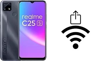 So generieren Sie einen QR-Code mit dem Wifi-Passwort auf einem Realme C25s