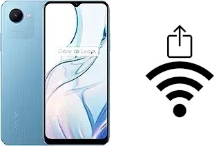 So generieren Sie einen QR-Code mit dem Wifi-Passwort auf einem Realme C30s