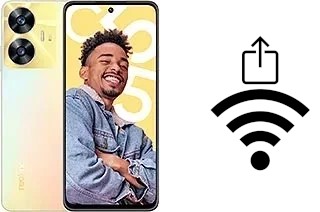 So generieren Sie einen QR-Code mit dem Wifi-Passwort auf einem Realme C55