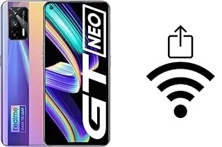 So generieren Sie einen QR-Code mit dem Wifi-Passwort auf einem Realme GT Neo