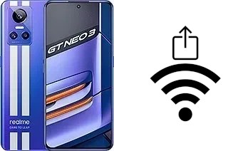 So generieren Sie einen QR-Code mit dem Wifi-Passwort auf einem Realme GT Neo3