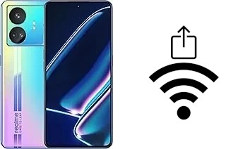 So generieren Sie einen QR-Code mit dem Wifi-Passwort auf einem Realme GT Neo5 SE