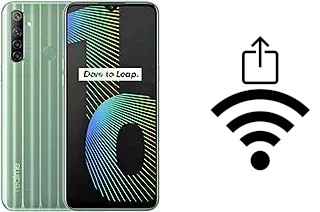 So generieren Sie einen QR-Code mit dem Wifi-Passwort auf einem Realme Narzo 10