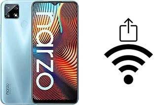 So generieren Sie einen QR-Code mit dem Wifi-Passwort auf einem Realme Narzo 20