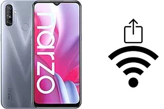 So generieren Sie einen QR-Code mit dem Wifi-Passwort auf einem Realme Narzo 20A