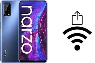 So generieren Sie einen QR-Code mit dem Wifi-Passwort auf einem Realme Narzo 30 Pro 5G