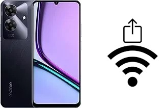 So generieren Sie einen QR-Code mit dem Wifi-Passwort auf einem Realme Note 60