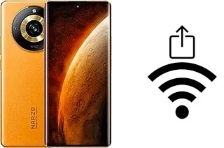 So generieren Sie einen QR-Code mit dem Wifi-Passwort auf einem Realme Narzo 60 Pro