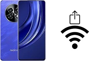 So generieren Sie einen QR-Code mit dem Wifi-Passwort auf einem Realme P1 Speed