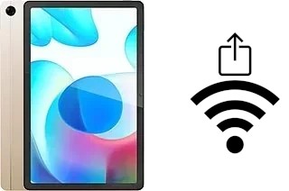 So generieren Sie einen QR-Code mit dem Wifi-Passwort auf einem Realme Pad