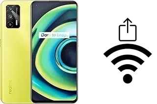 So generieren Sie einen QR-Code mit dem Wifi-Passwort auf einem Realme Q3 Pro 5G