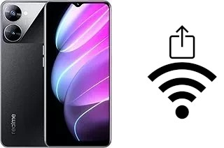 So generieren Sie einen QR-Code mit dem Wifi-Passwort auf einem Realme V30