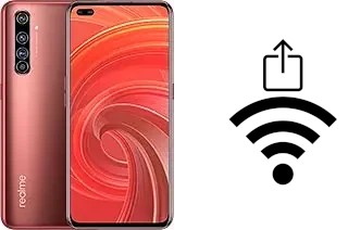 So generieren Sie einen QR-Code mit dem Wifi-Passwort auf einem Realme X50 Pro 5G