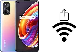 So generieren Sie einen QR-Code mit dem Wifi-Passwort auf einem Realme X7 Pro