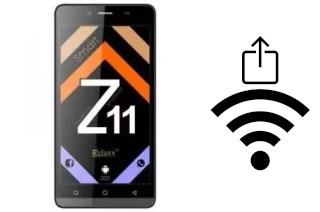 So generieren Sie einen QR-Code mit dem Wifi-Passwort auf einem Relaxx Z11