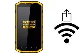 So generieren Sie einen QR-Code mit dem Wifi-Passwort auf einem RugGear RG970 Partner