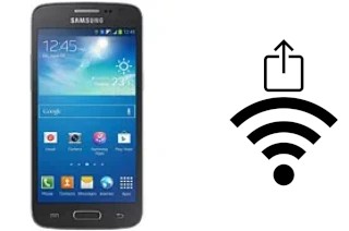 So generieren Sie einen QR-Code mit dem Wifi-Passwort auf einem Samsung G3812B Galaxy S3 Slim